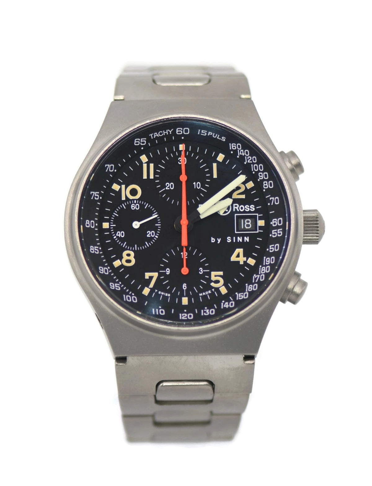 Bell & Ross By Sinn Chronograph Titanium Watch