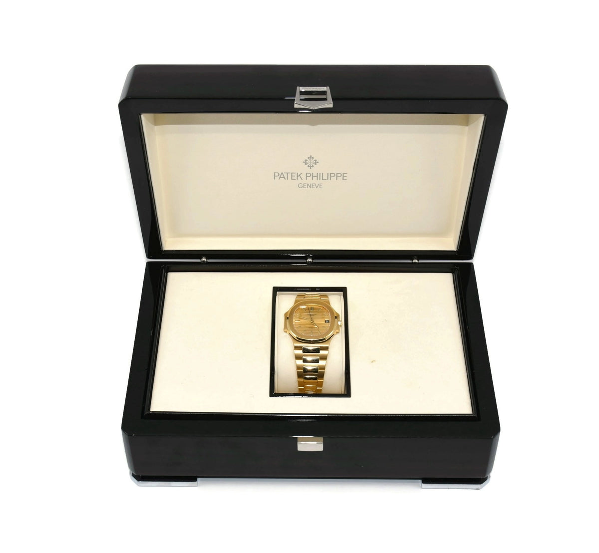 Patek Philippe Nautilus Gubelin 18K Yellow Gold Watch 3800/1J