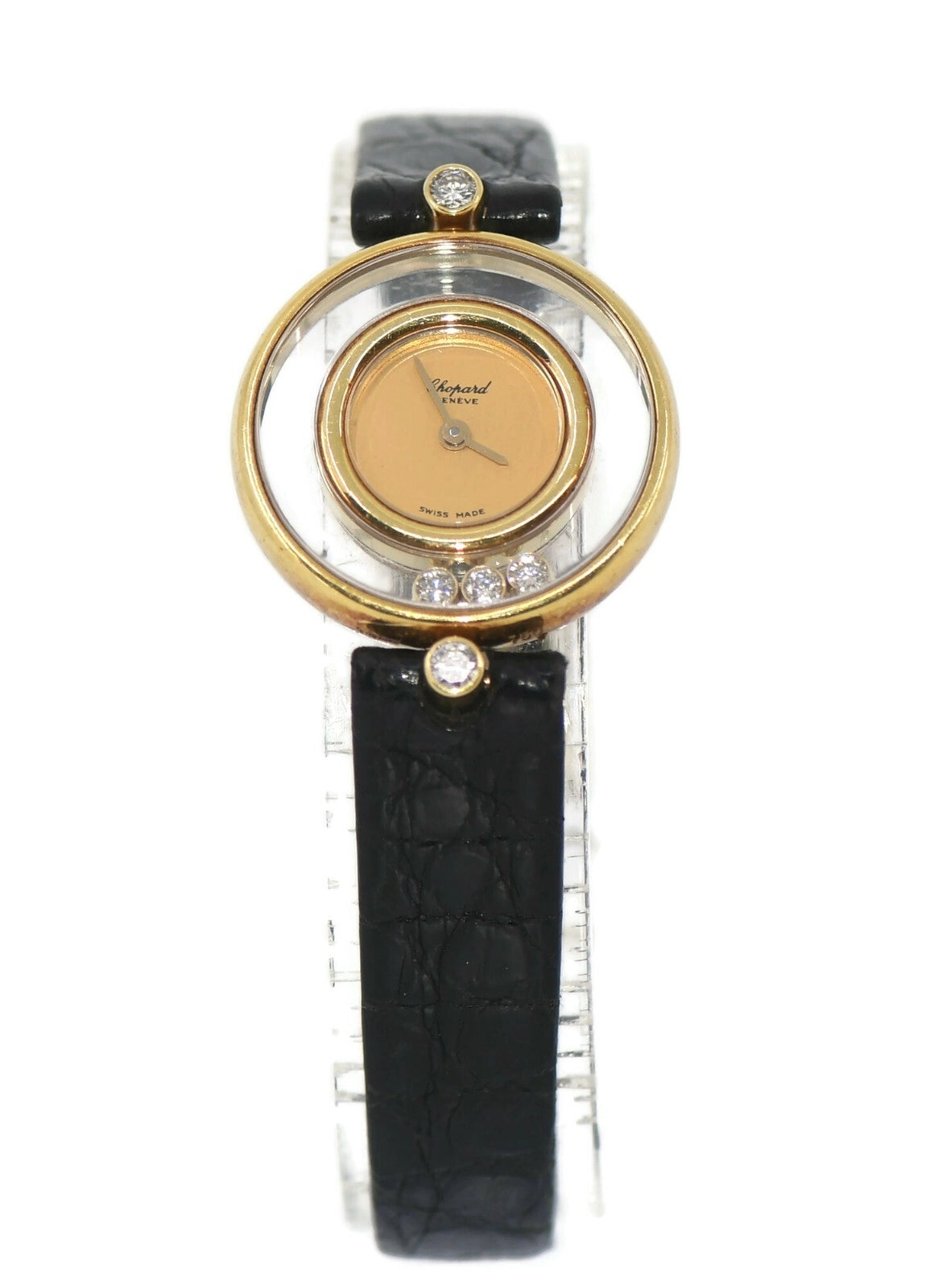 Chopard Happy Diamonds 18K Yellow Gold Watch 20/4802