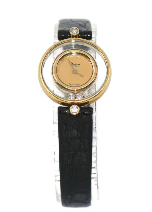 Chopard Happy Diamonds 18K Yellow Gold Watch 20/4802