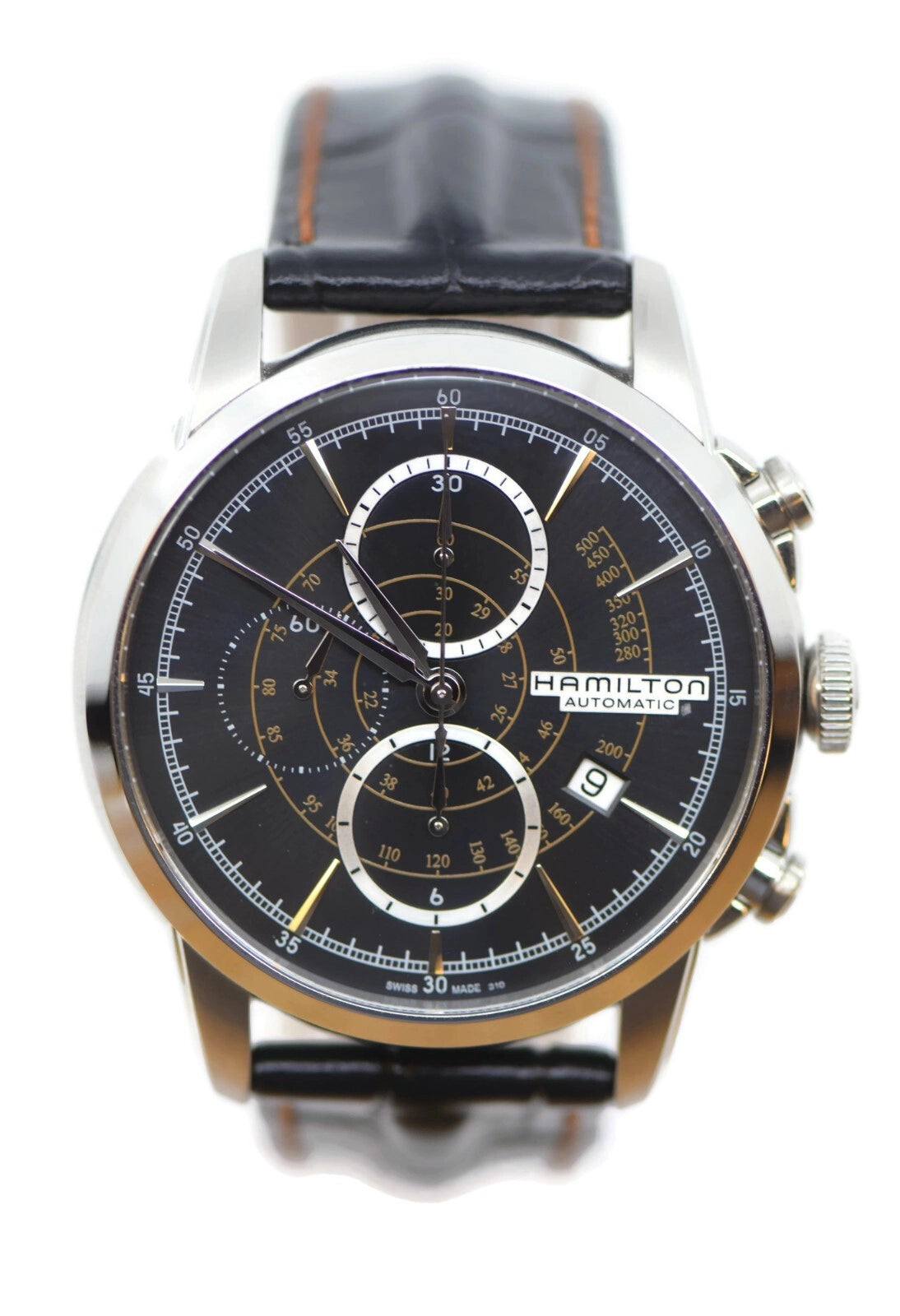 Hamilton Railroad Chronograph Stainless Steel Watch H40656731