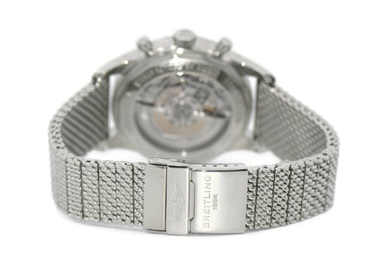 Breitling Transocean Chronograph Stainless Steel Watch AB0152