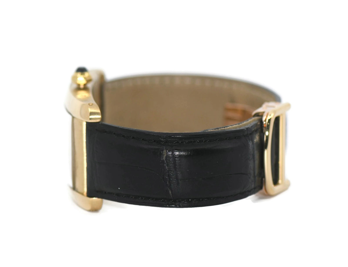 Cartier Tank Americaine Jumbo 18K Yellow Gold Watch W2601256
