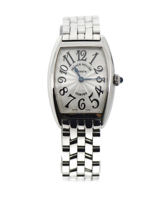 Franck Muller Curvex Stainless Steel Watch 1752QZ