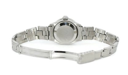 Rolex Oyster Perpetual Diamond Stainless Steel Watch 6618