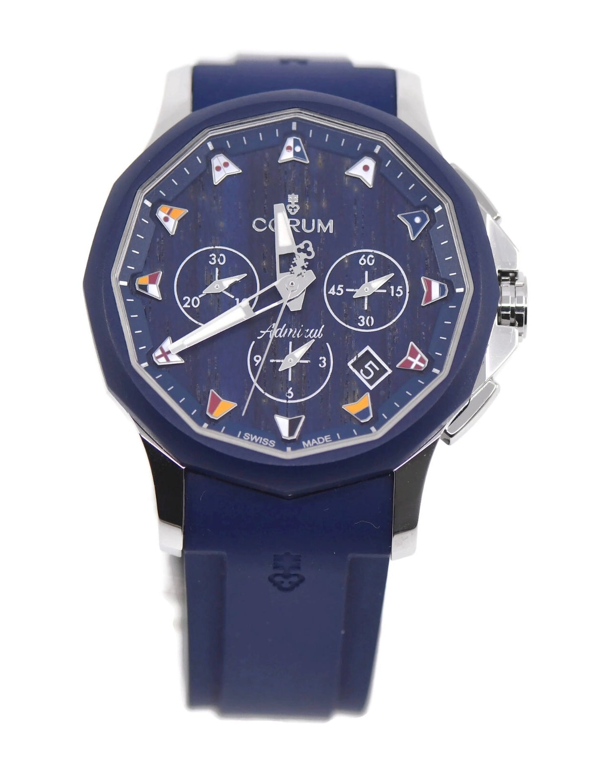 Corum Admirals Cup Legend Chronograph Stainless Steel Watch A984/03597