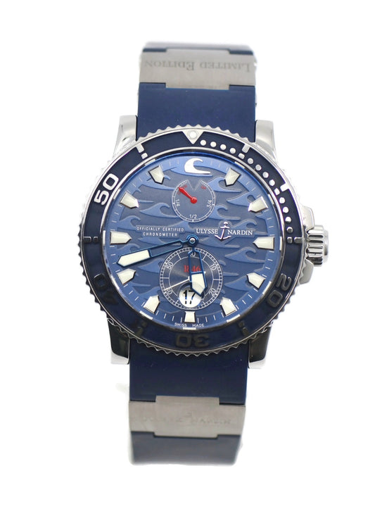 Ulysse Nardin Maxi Marine Surf Stainless Steel Watch 263-36