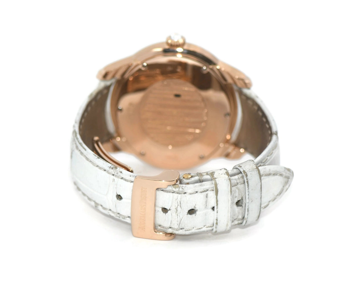Audemars Piguet Millenary Diamond 18k Rose Gold Watch 77301OR