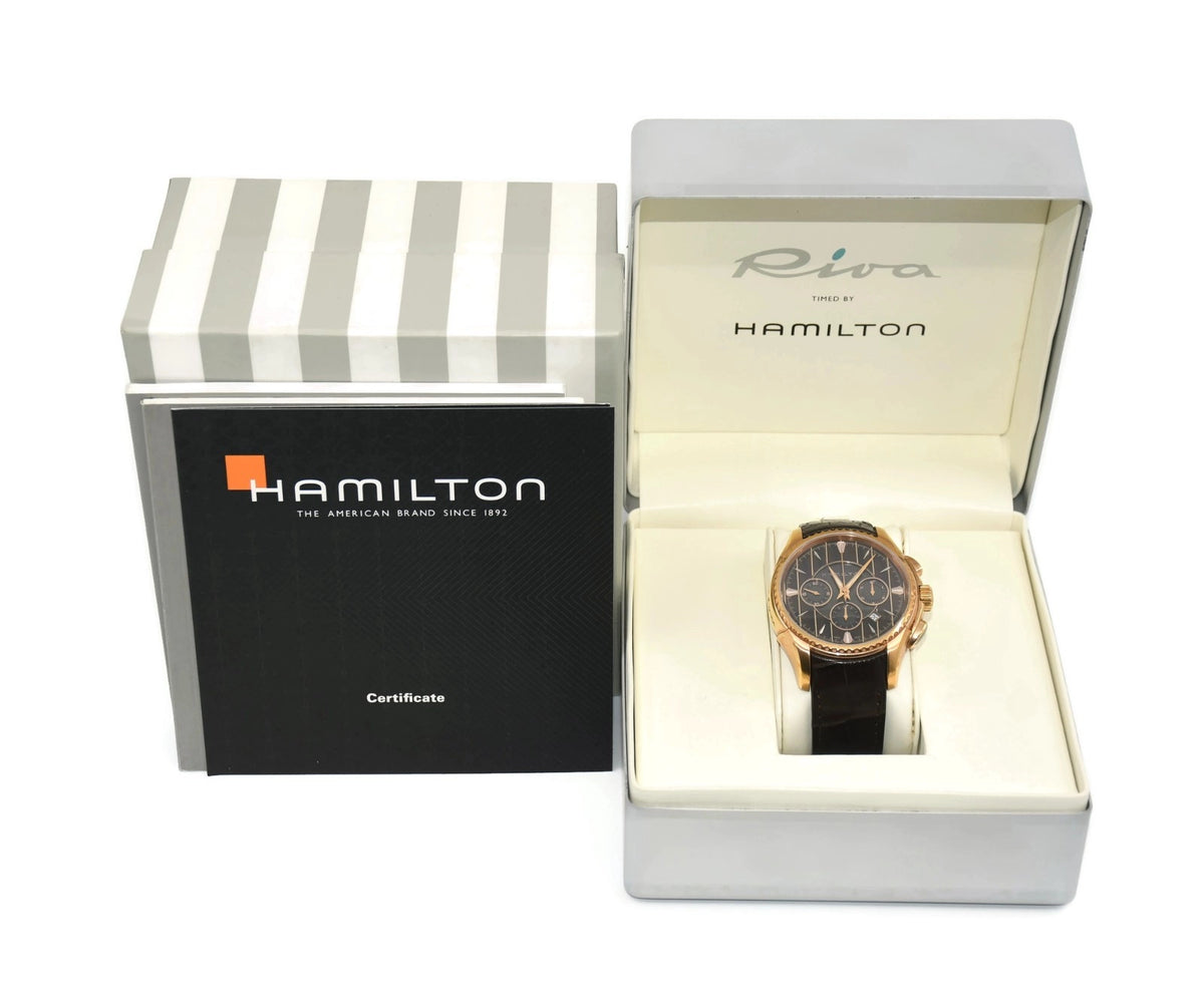 Hamilton Riva Chronograph Stainless Steel Watch H346460