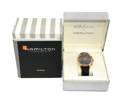 Hamilton Riva Chronograph Stainless Steel Watch H346460