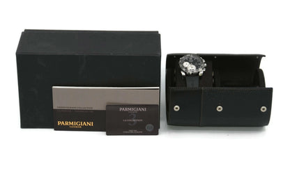 Parmigiani Pershing Chronograph Stainless Steel Watch PFC528