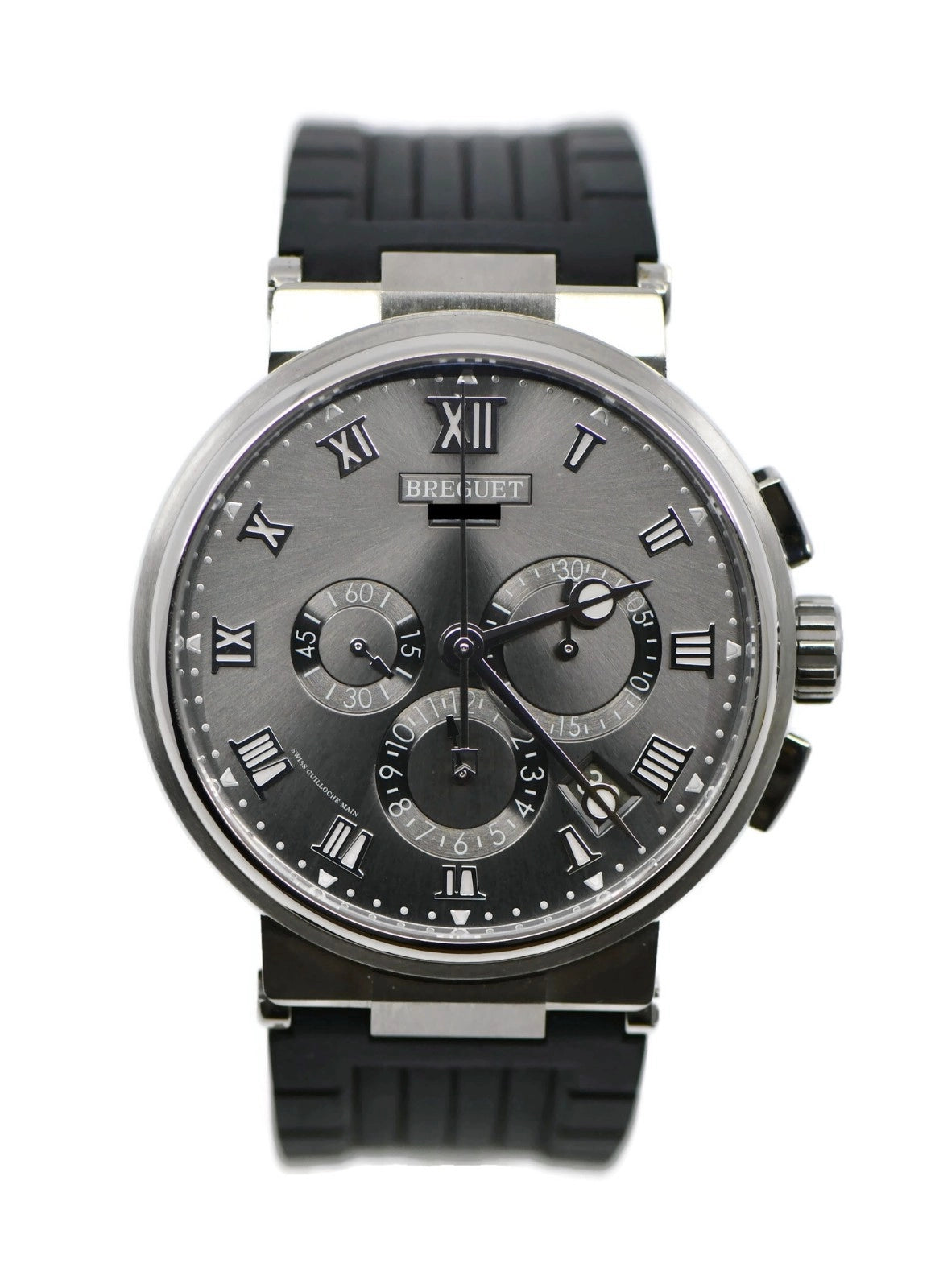 Breguet Marine Chronograph Titanium Watch 5527