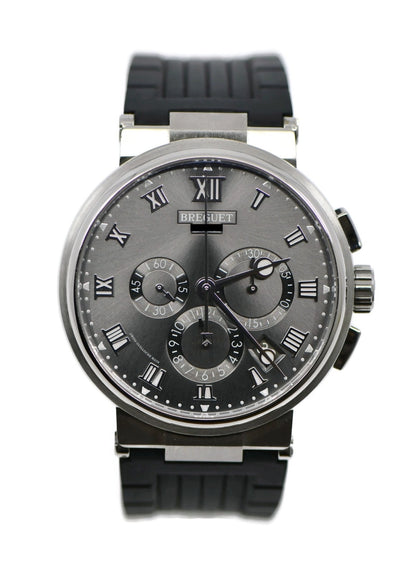 Breguet Marine Chronograph Titanium Watch 5527
