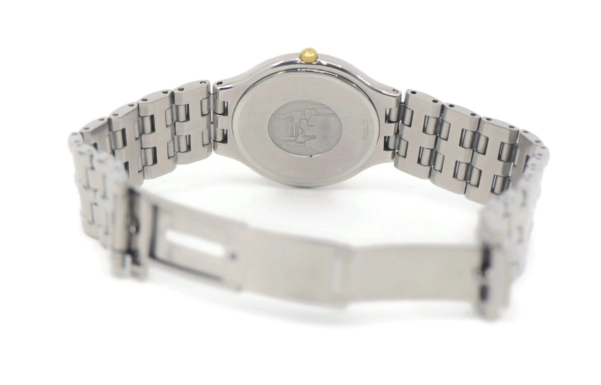 Omega DeVille Two Tone Stainless Steel Watch