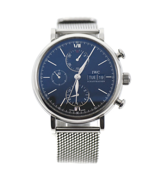 IWC Portofino Chronograph Stainless Steel Watch IW391010