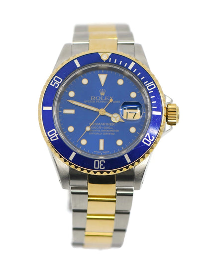 Rolex Submariner 18K/Stainless Steel Watch 16613