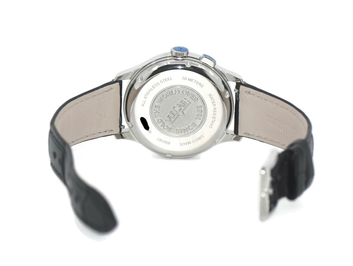 Vulcain Monopusher Heritage Stainless Steel Watch 650167