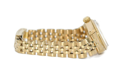 Rolex Datejust Tiffany & Co 18K Yellow Gold Watch 6917