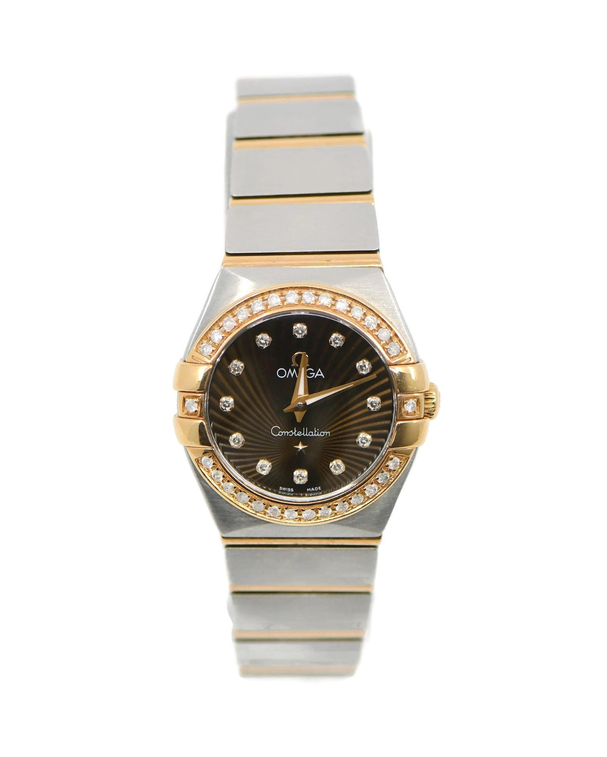 Omega Constellation Diamond 18K/Stainless Steel Watch 123.20.24.60.63.002