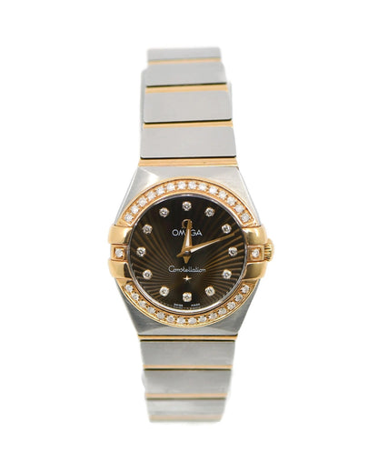 Omega Constellation Diamond 18K/Stainless Steel Watch 123.20.24.60.63.002