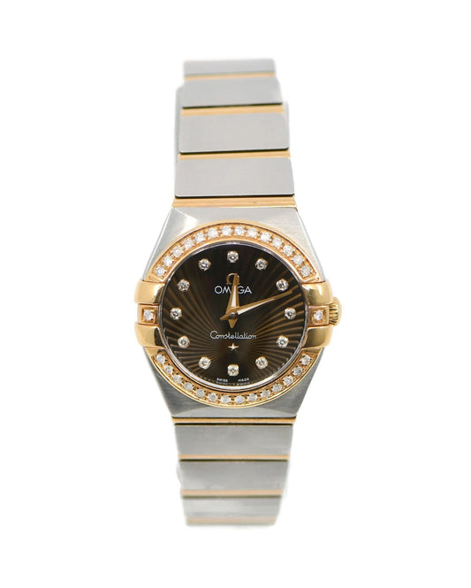 Omega Constellation Diamond 18K/Stainless Steel Watch 123.20.24.60.63.002