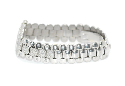 Delaneau Gstaad Diamond 18K White Giold Watch L600