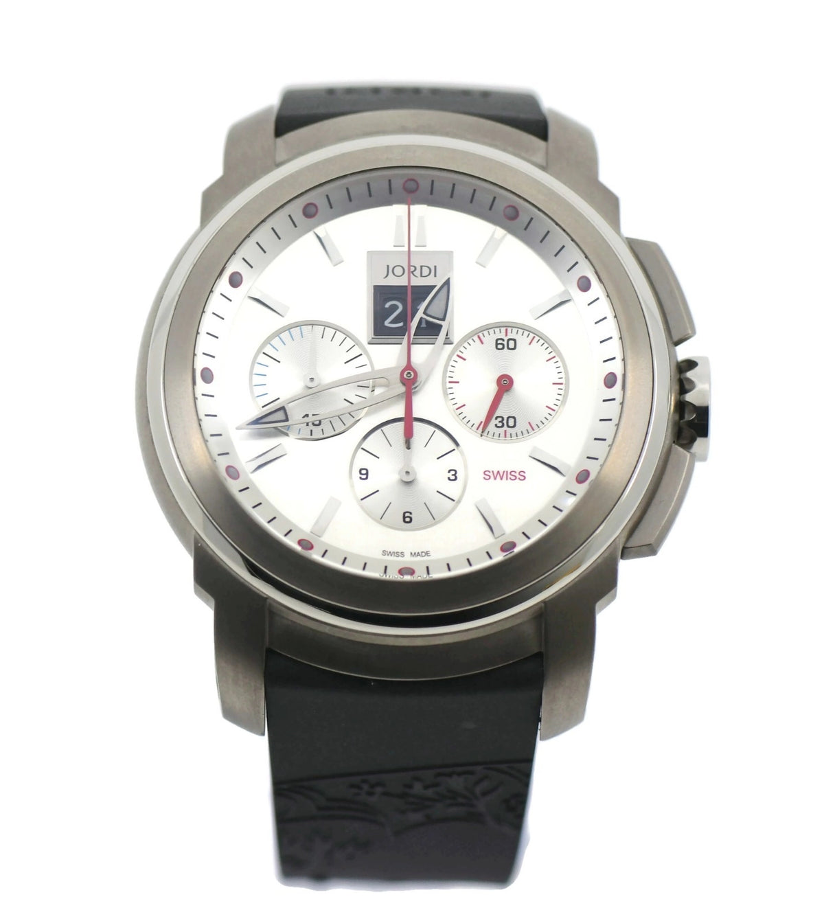 Michel Jordi Chronograph Stainless Steel Watch