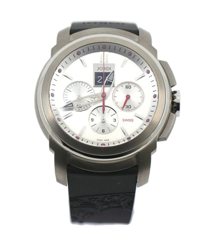 Michel Jordi Chronograph Stainless Steel Watch