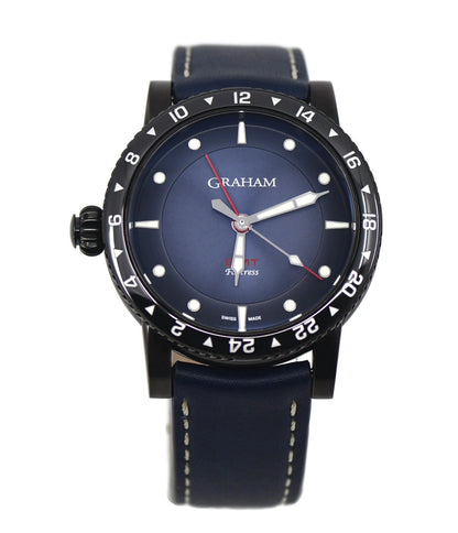 Garaham Fortress GMT Stainless Steel Watch 2FOBV.U03A