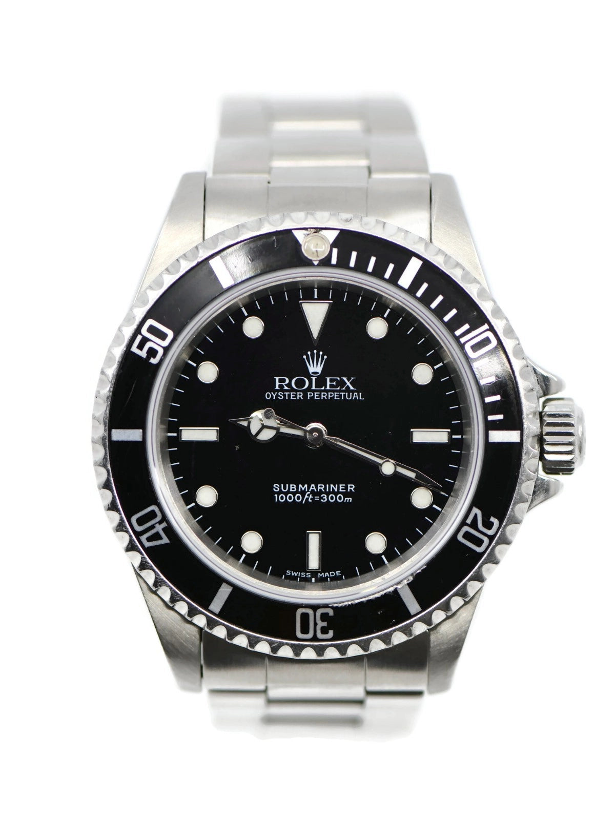 Rolex Submariner No Date Stainless Steel Watch 14060M