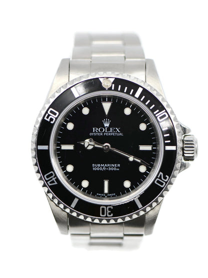 Rolex Submariner No Date Stainless Steel Watch 14060M