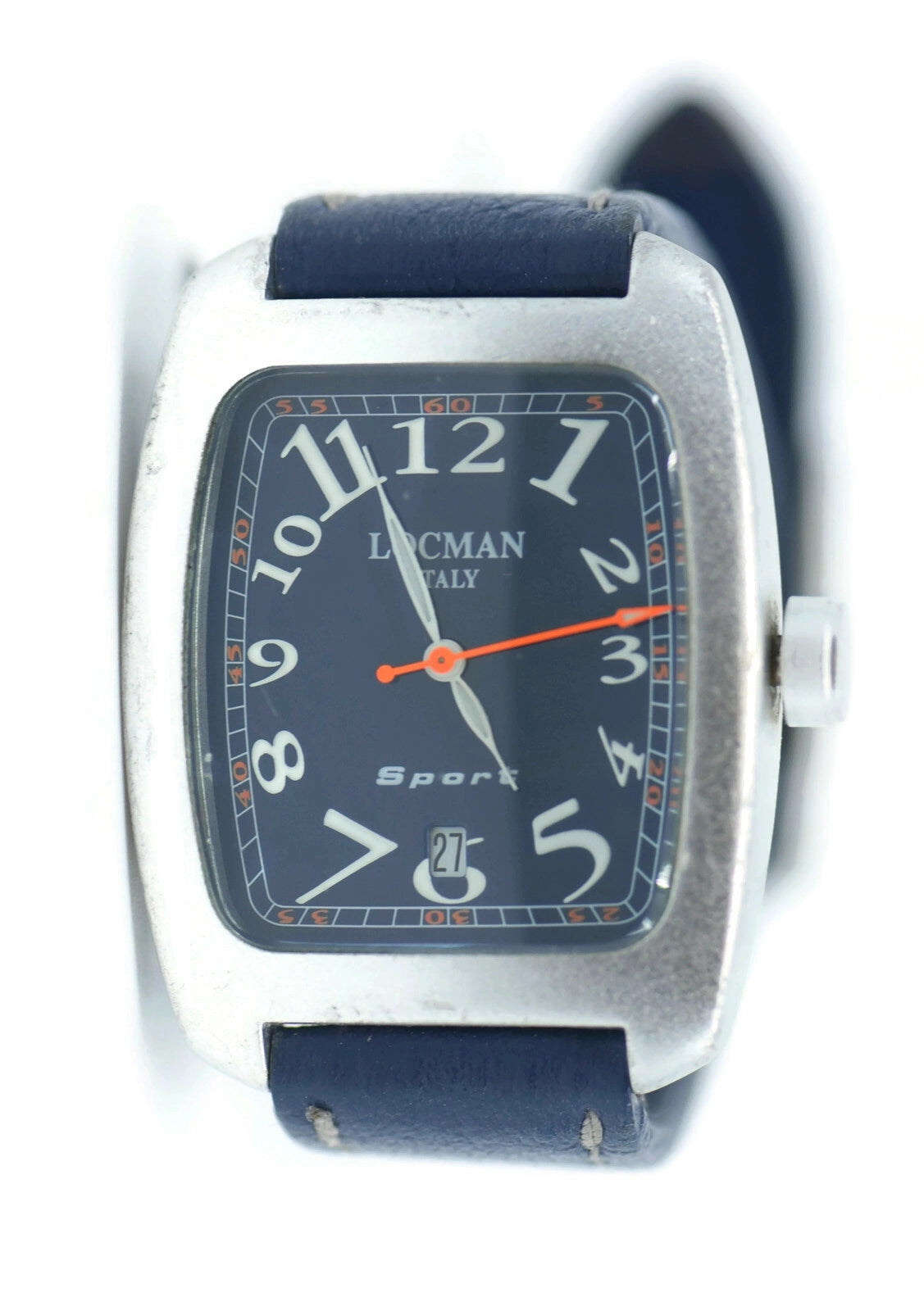 Locman Sport Blue Dial Aluminum Watch 488