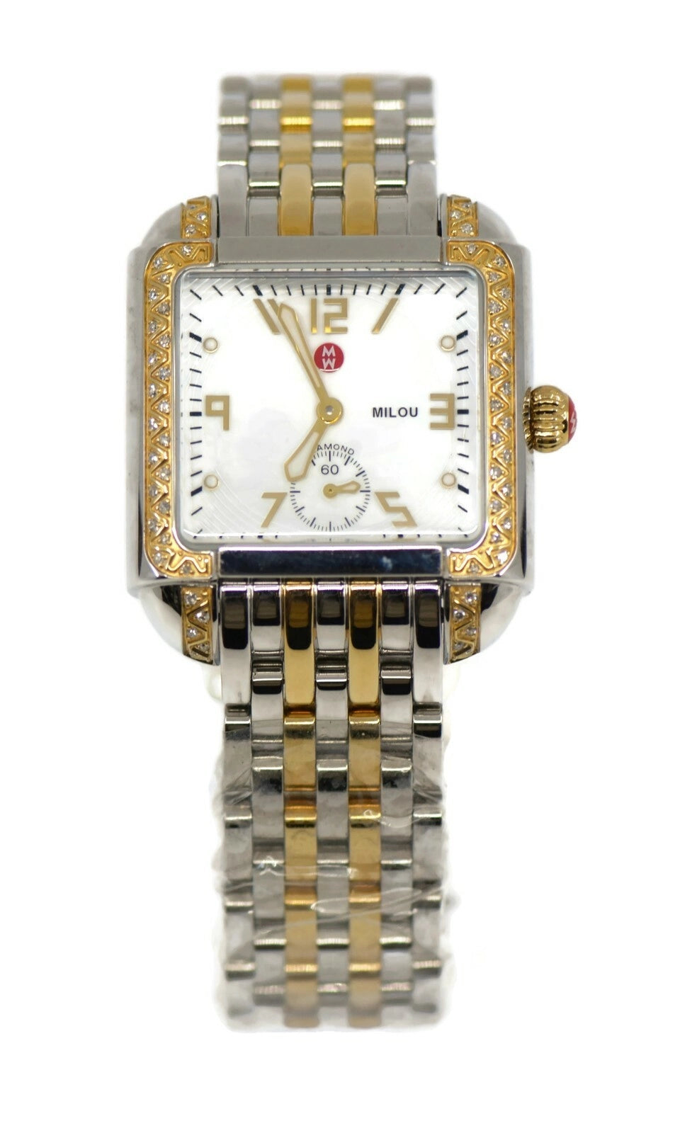 Michele Milou Diamond Stainless Steel Watch MW15A01D1025