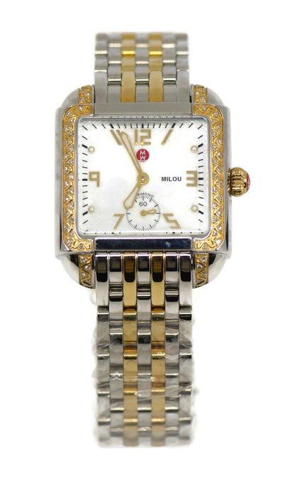 Michele Milou Diamond Stainless Steel Watch MW15A01D1025