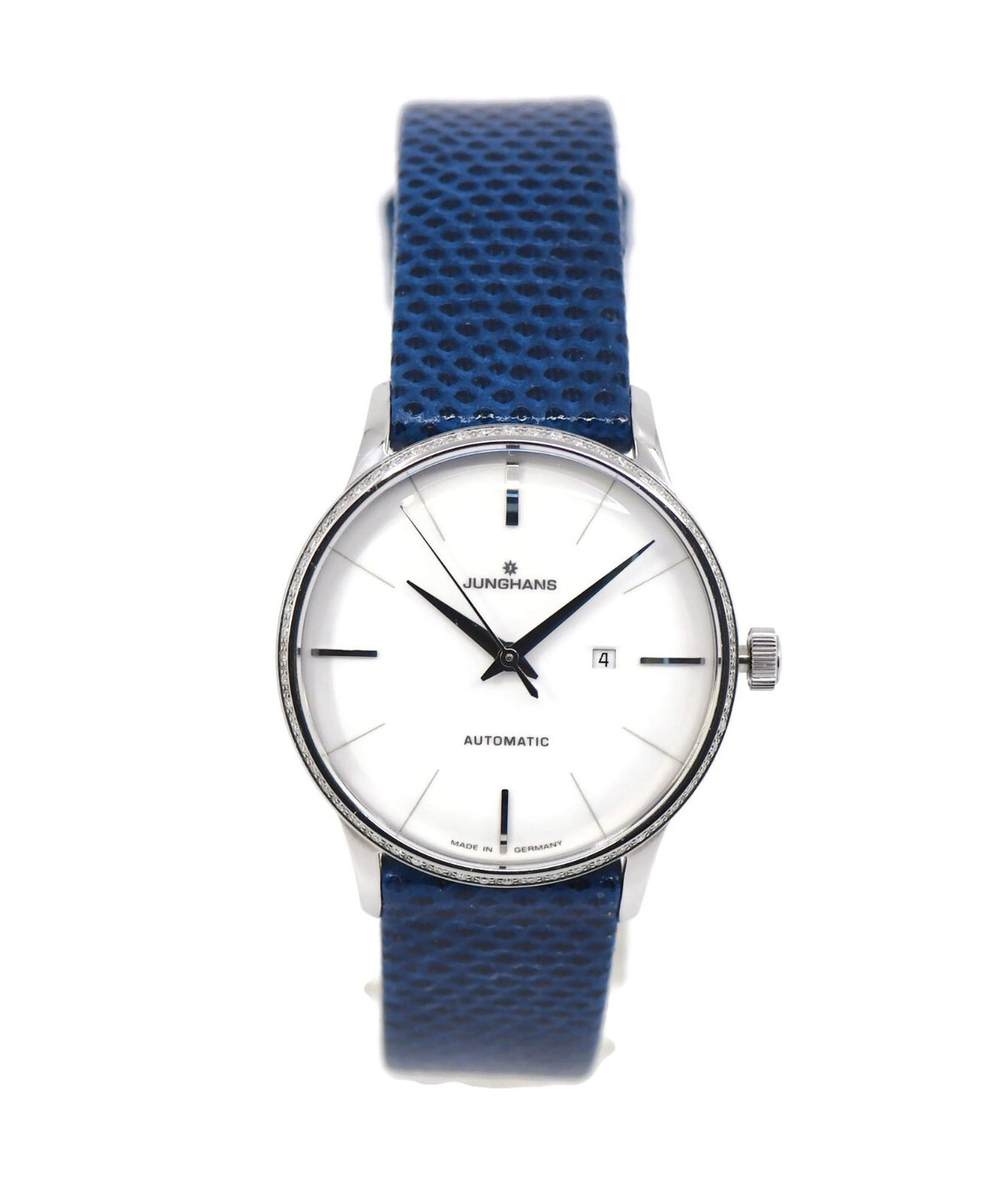 Junghans Meister Damen Diamond Stainless Steel Watch 27/4846.00