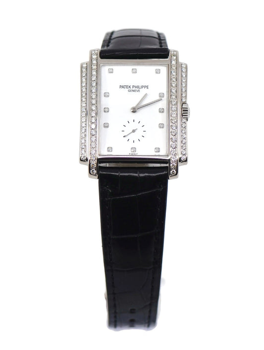 Patek Philippe Gondolo Diamond 18K White Gold Watch 5025G