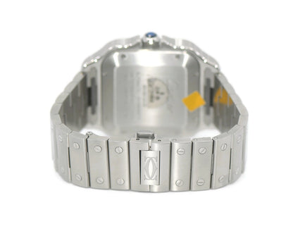 Cartier Santos Large Stainless Steel Watch WSSA0062