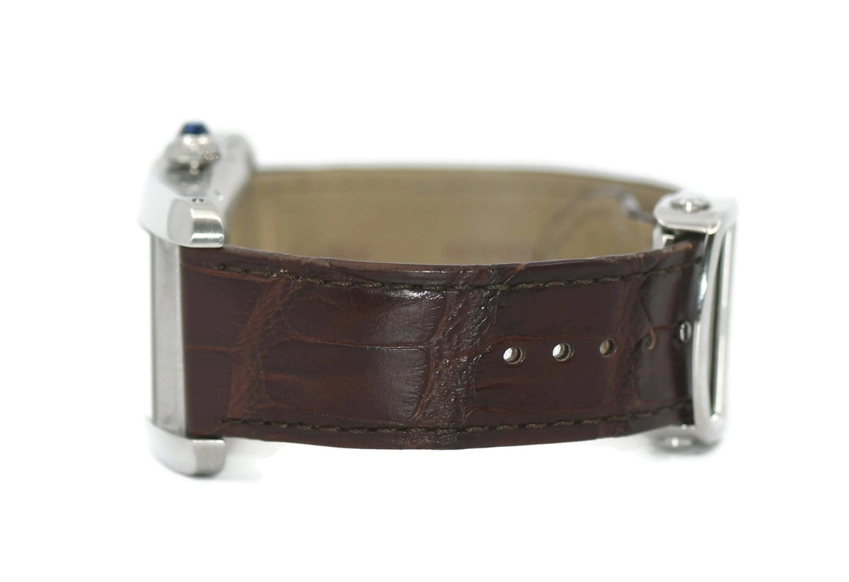 Cartier Tank Americaine Stainless Steel Watch WSTA0045