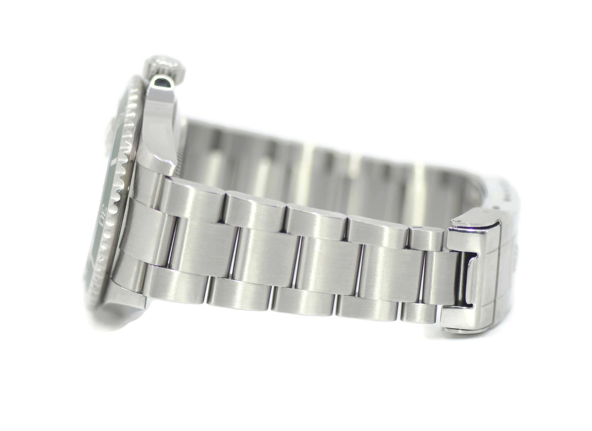 Rolex Submariner Kermit Flat 4 Stainless Steel Watch 16610V