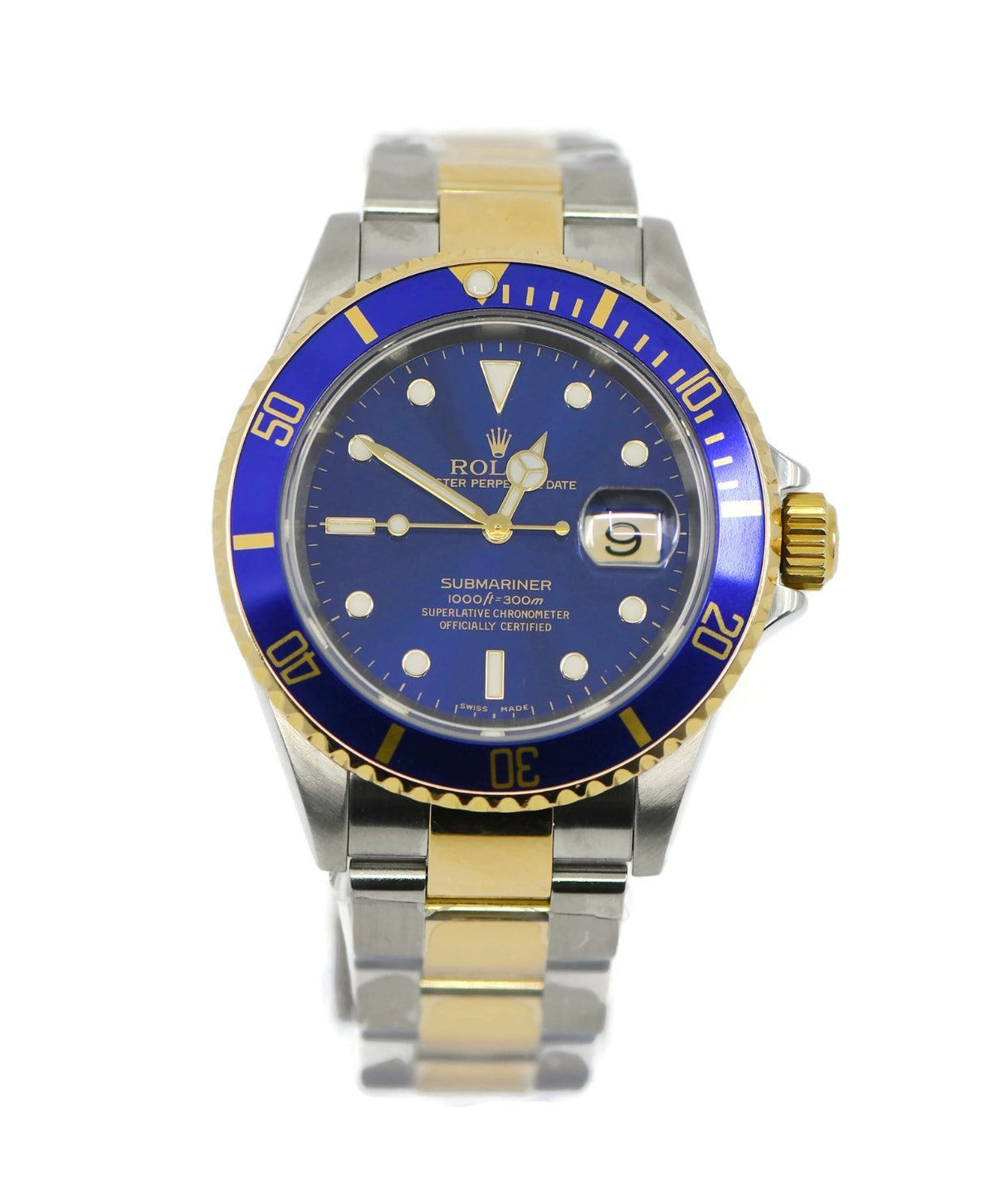 Rolex Submariner 18K/Stainless Steel Watch 16613