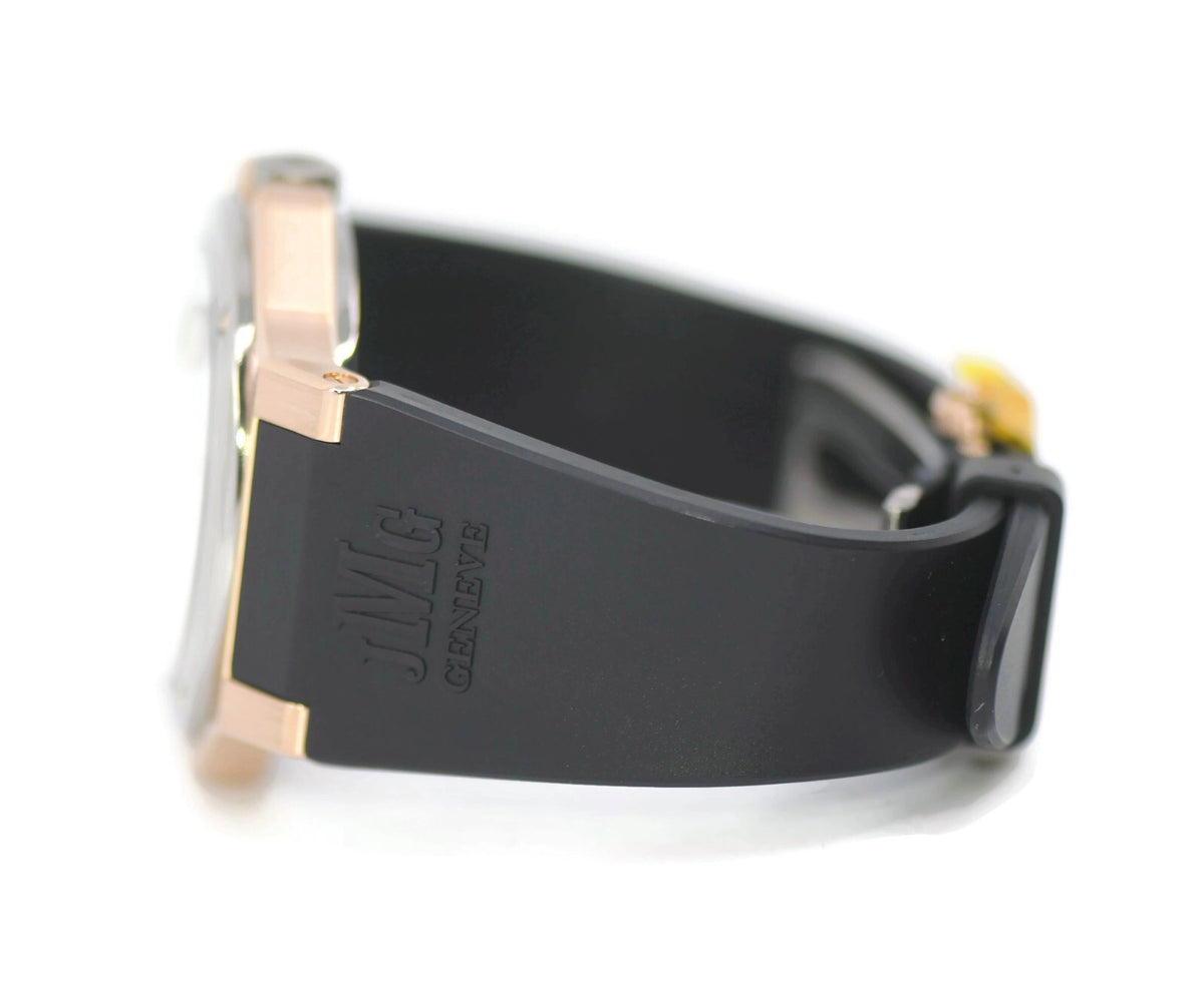 Jean-Mairet Gillman World Time 18K Rose Gold Watch