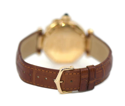 Cartier Pasha 18K Yellow Gold Watch 1035