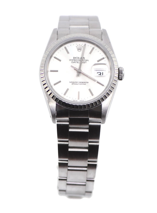 Rolex Datejust IBM Award Stainless Steel Watch 16220