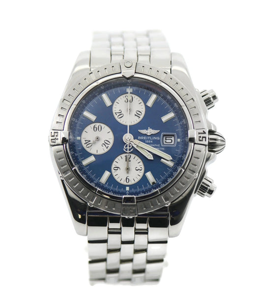 Breitling Chronomat Evolution Stainless Steel Watch A13356