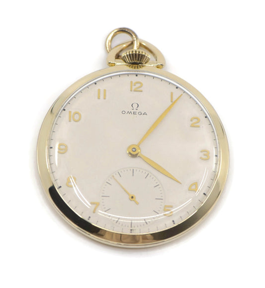 Omega 14K Gold Filled Pocket Watch