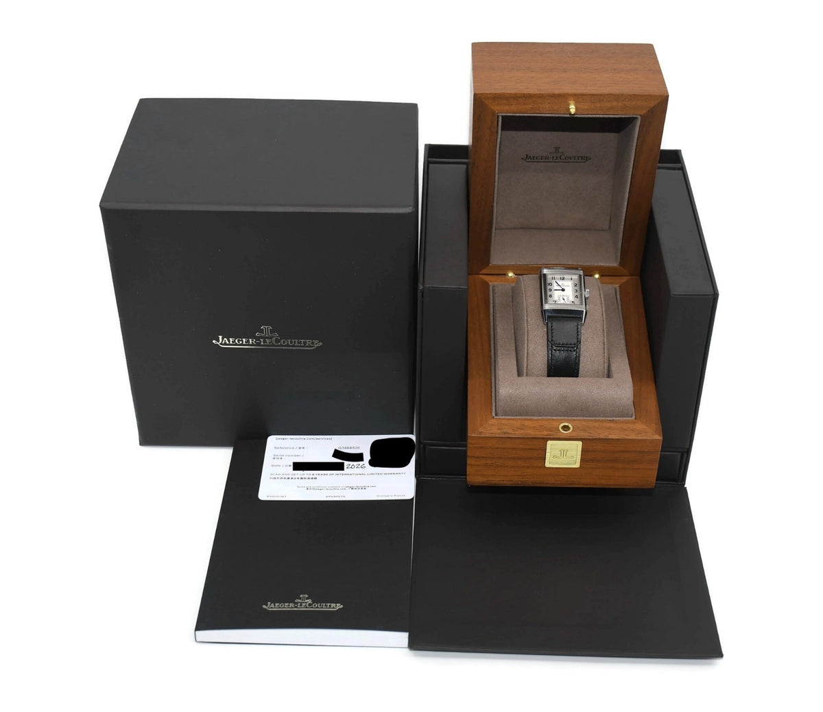 Jaeger LeCoultre Reverso Classic Small Stainless Steel Watch Q3868520