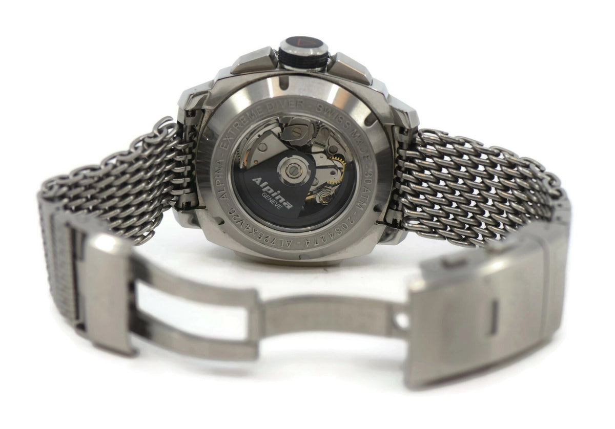 Alpina Extreme Diver Stainless Steel Watch AL725
