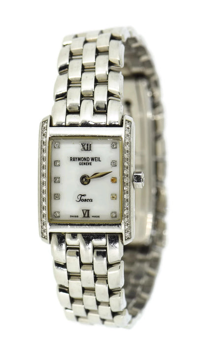 Raymond Weil Tosca Diamond Stainless Steel Watch 5874