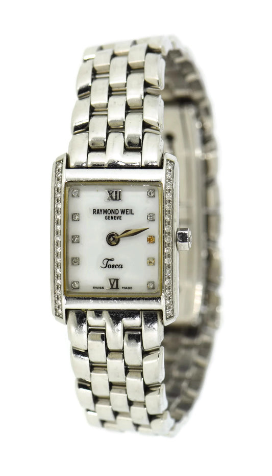 Raymond Weil Tosca Diamond Stainless Steel Watch 5874