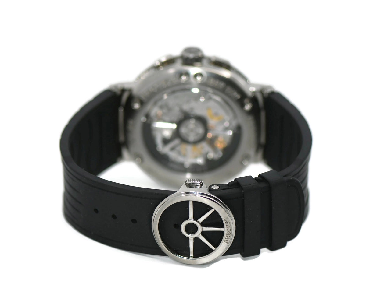 Breguet Marine Chronograph Titanium Watch 5527